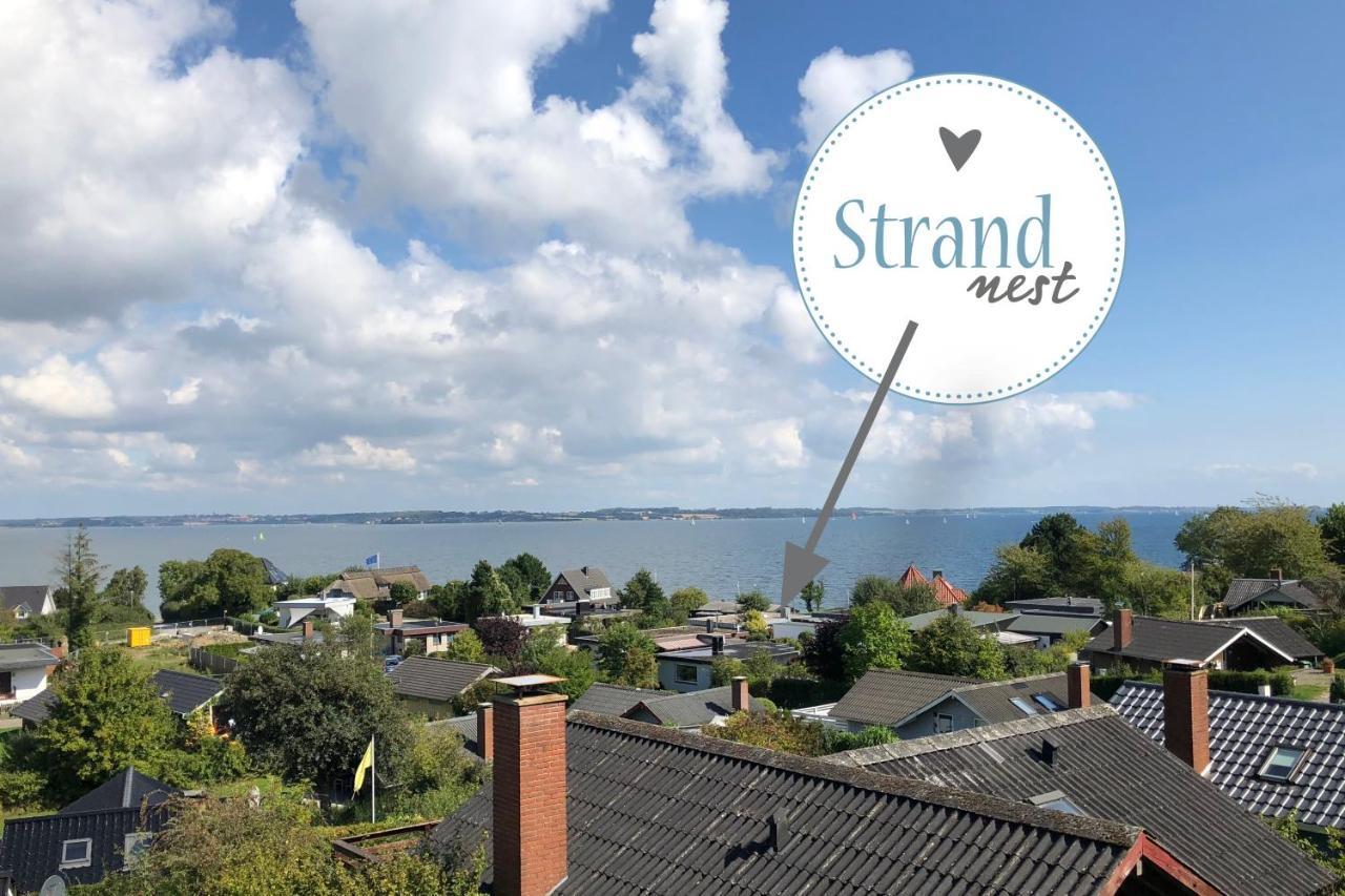 Fewo1846 - Strandnest - Luxurioese Unterkunft Am Strand Mit 3 Schlafzimmern グリュックスブルク エクステリア 写真